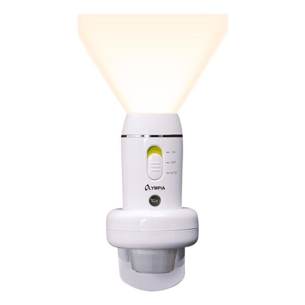 Olympia LED-zaklamp met nood- en nachtverlichting NL 300