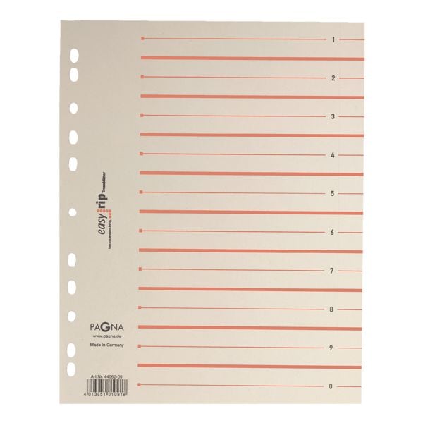 Pagna Tabbladen easy rip 200  g/m - 100 stuks