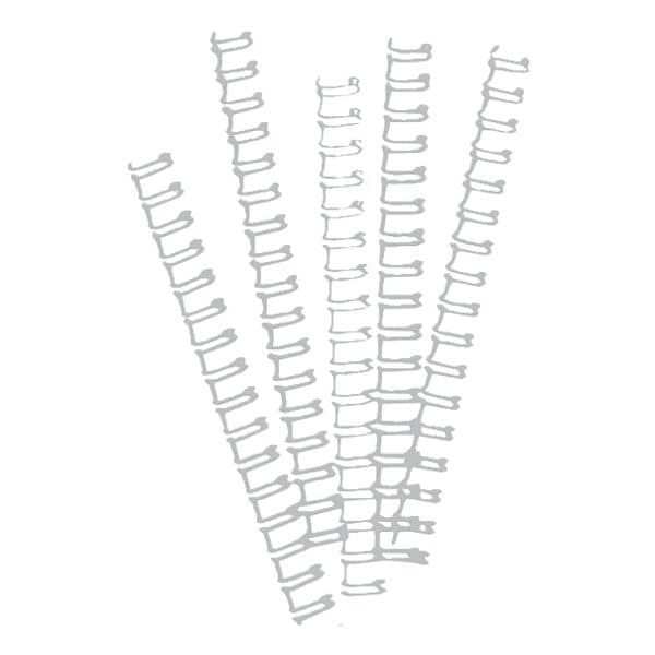 Ibico Metaaldraad inbindruggen - 21 ringen/6 mm Ibico Metaaldraad inbindruggen - 21 ringen/6 mm