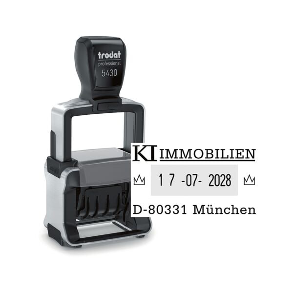 Trodat Datumstempel met tekst »5430 Professional 4.0« Trodat Datumstempel met tekst »5430 Professional 4.0«