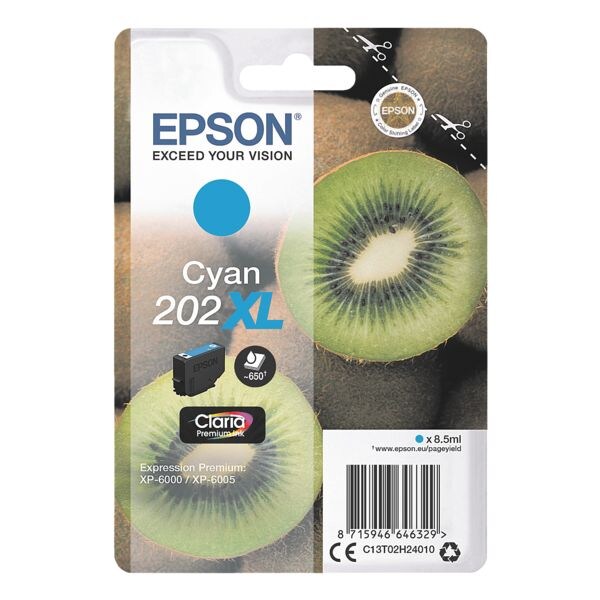 Epson Inktpatroon single pak  »202XL« cyaan