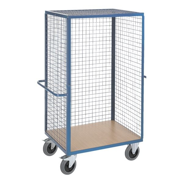 ROLLCART Rooster-plankenwagen 121x80 cm houten laadvlak
