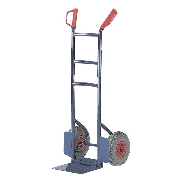 ROLLCART Opklapbare stapelkar met massief rubberbanden