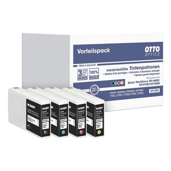 OTTO Office Inktpatronenset vervangt Epson T7901 / T7902 / T7903 / T7904 Nr. 79XL