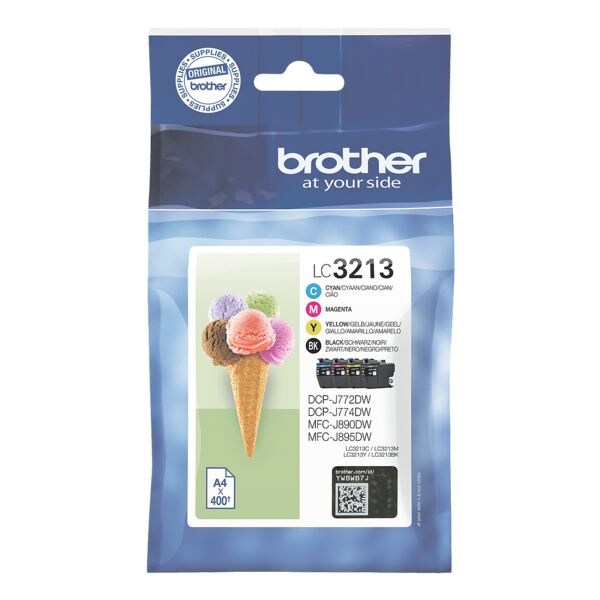 Brother Inktset LC-3213VALDR