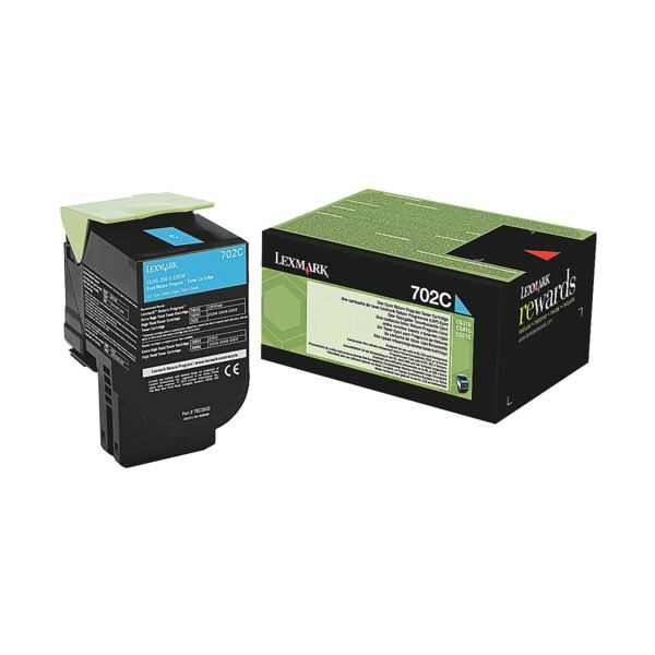 Lexmark Tonercassette  »702C«