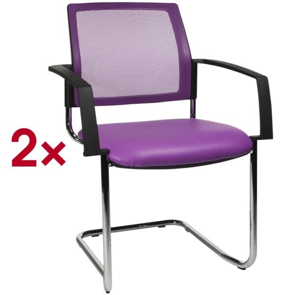 Topstar Set van 2 stapelstoelen BtoB 20 Softex