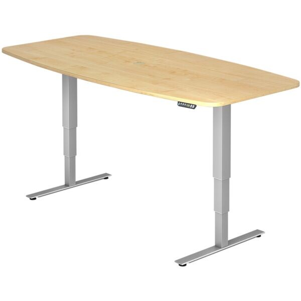 HAMMERBACHER Vergadertafel hoogte verstelbaar (elektrisch) VXDSM22 Chicago 63,5-128,5 cm