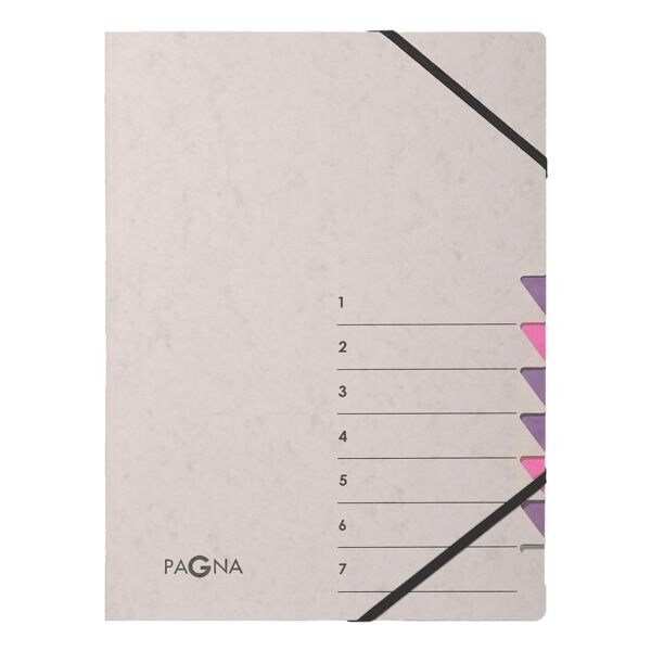Pagna Sorteermap »Easy Grey« 7-delig