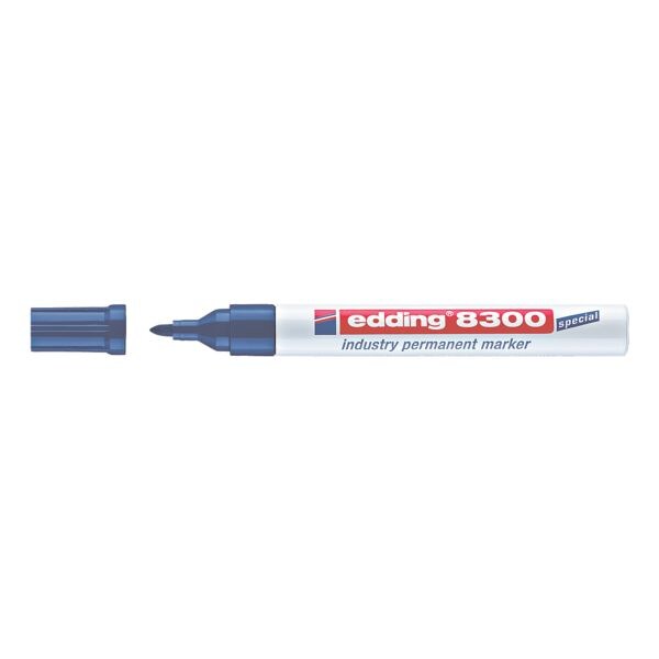edding Permanent-Marker 8300 - ronde punt, Lijndikte 1,0  - 3,0 mm
