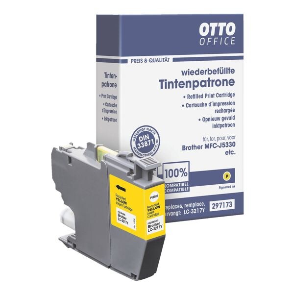 OTTO Office Inktpatroon vervangt Brother LC-3217Y