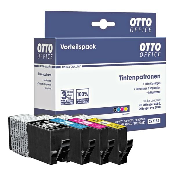 OTTO Office Inktpatronen-set vervangt Hewlett Packards 1CC20AE Nr. 903XL