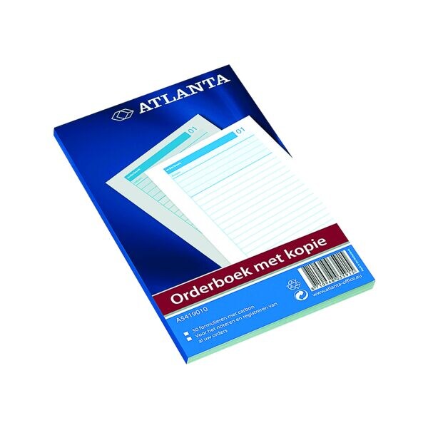 Atlanta Formulierenboek bestellingen met doorslag
