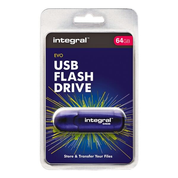 USB-stick 64 GB Integral USB 2.0