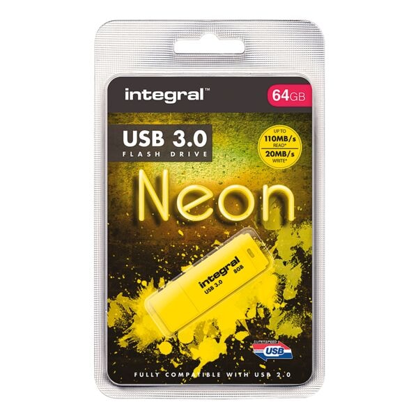 USB-stick 64 GB Integral USB 3.0