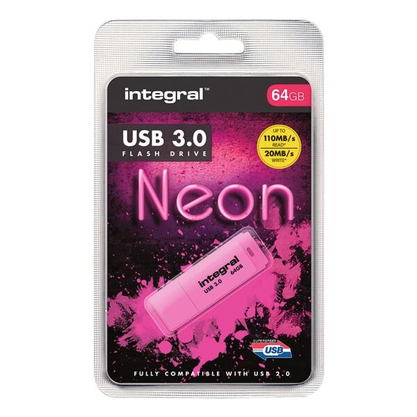 USB-stick 64 GB Integral USB 3.0