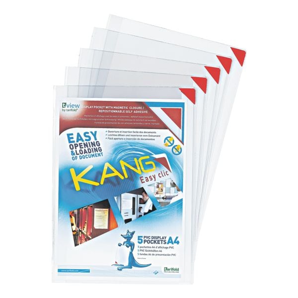 Tarifold Zelfklevende insteekhoes Kang Easy Clic A4