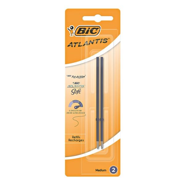 Balpenvulling BIC X-Smooth documentecht 2 stuk(s) Balpenvulling BIC X-Smooth documentecht 2 stuk(s)