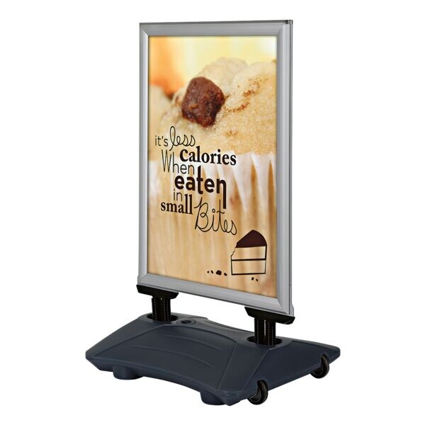 update displays Reclamebord �WindPro Plus� A0 zilver