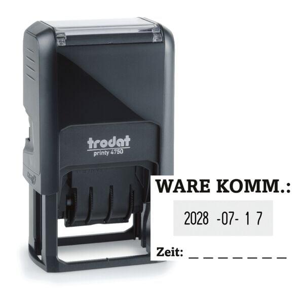Trodat Datumstempel met tekst �Printy 4750�