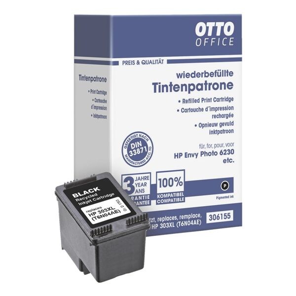 OTTO Office Inktpatroon vervangt Hewlett Packard 303 XL (T6N04AE)