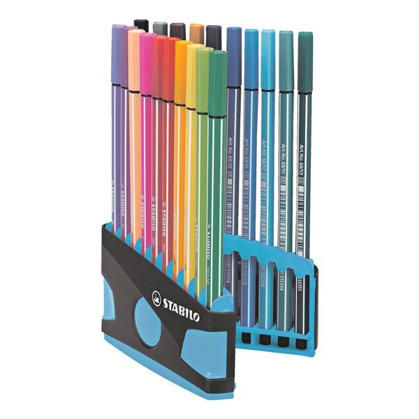 STABILO Pak met 20 viltschrijvers �Pen 68 ColorParade�