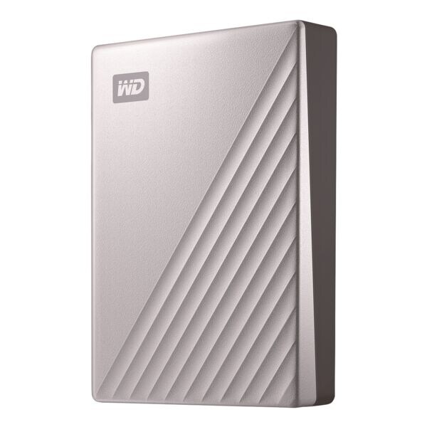 WD My Passport Ultra 4 TB, externe HDD-harde schijf, USB 3.0, 6,35 cm (2,5 inch)