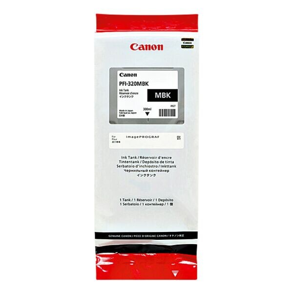 Canon Inktpatroon »2889C001« PFI-320 MBK Canon Inktpatroon »2889C001« PFI-320 MBK