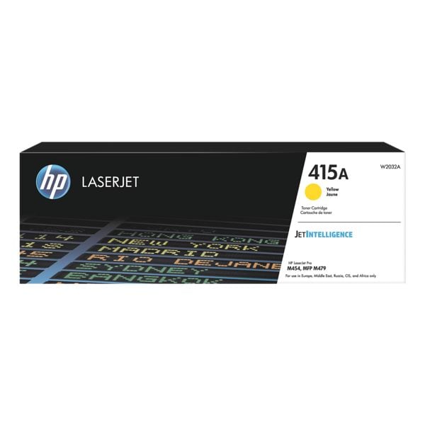 HP Printcassette W2032A HP 415A geel