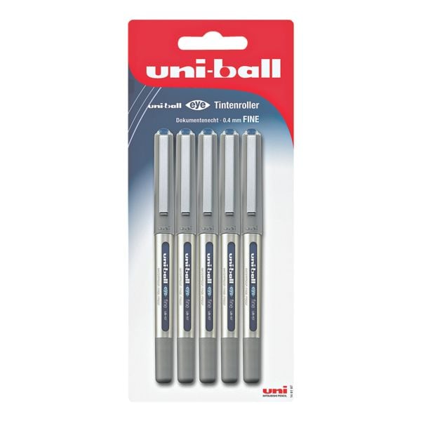 5x Rollerbalpen uni-ball eye fine