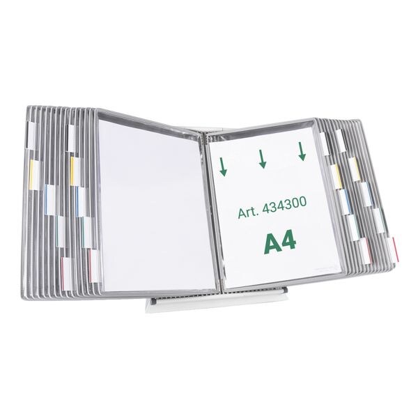 Tarifold Tafelstandaard A4 met 30 zichtpanelen