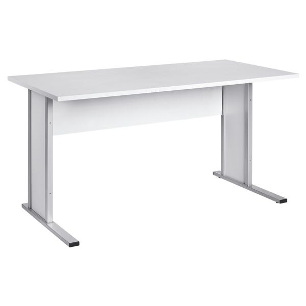 Mbelpartner Bureau Smileline V 140 cm, L-onderstel