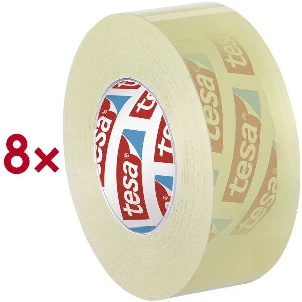 tesa Plakband Office Box , transparant, 8 stuk(s), 19 mm/33 m