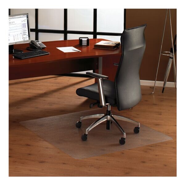 bureaustoelmat voor harde vloeren, polycarbonaat, rechthoek 116 x 116 cm, OTTO Office standaard