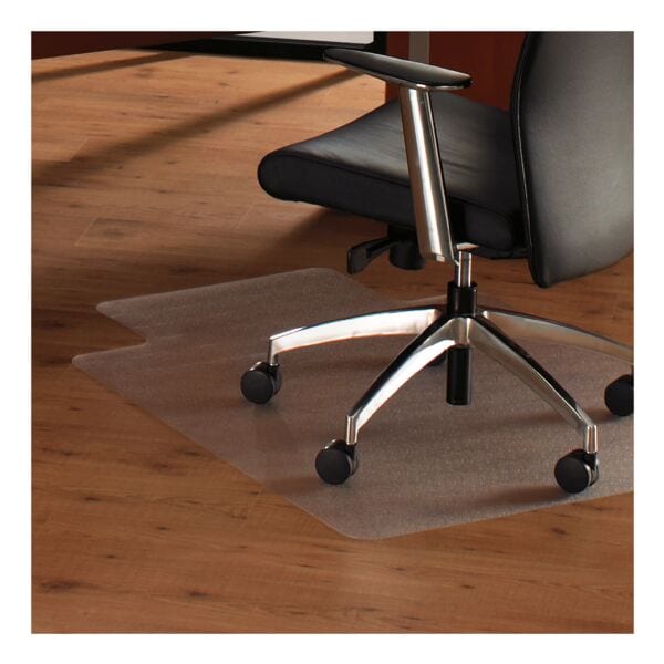 bureaustoelmat voor harde vloeren, polycarbonaat, rechthoek met lip (L) 116 x 134 cm, OTTO Office standaard