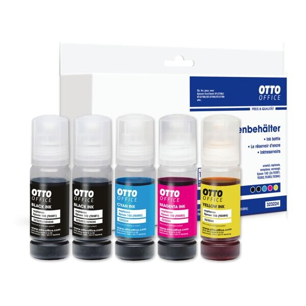 OTTO Office Inkthouder vervangt Epson »Eco Tank ET-3700« Colour OTTO Office Inkthouder vervangt Epson »Eco Tank ET-3700« Colour