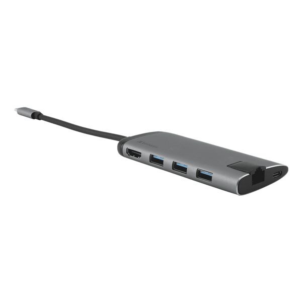 Verbatim USB-C Multiport Adapter (USB 3.1 / USB 3.0 / HDMI / Ethernet / SD-MicroSD) Verbatim USB-C Multiport Adapter (USB 3.1 / USB 3.0 / HDMI / Ethernet / SD-MicroSD)