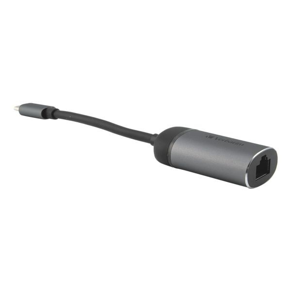 Verbatim USB-C naar Gigabit Ethernet adapter Verbatim USB-C naar Gigabit Ethernet adapter