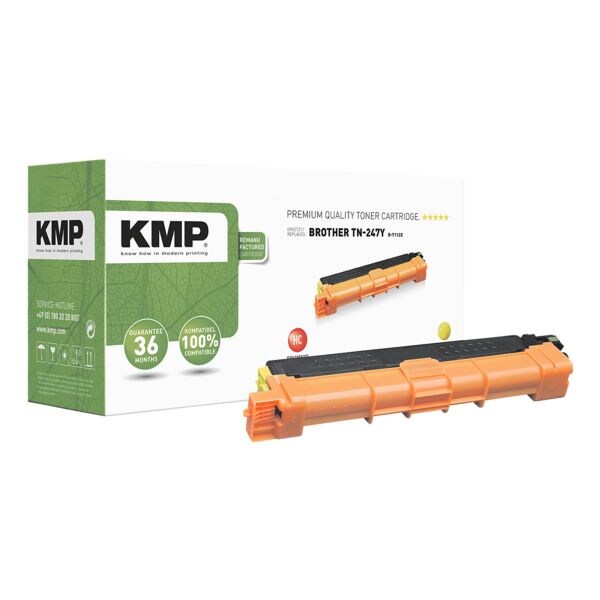 KMP Toner vervangt Brother TN-247Y