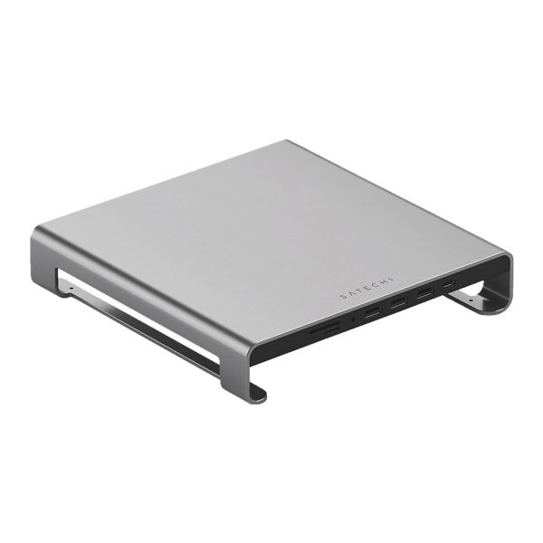 Satechi Aluminium monitorstandaard / hub Smart voor iMac space grijs