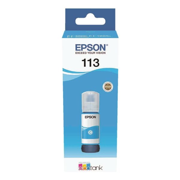 Epson Inktpatroon 113 EcoTank, cyaan
