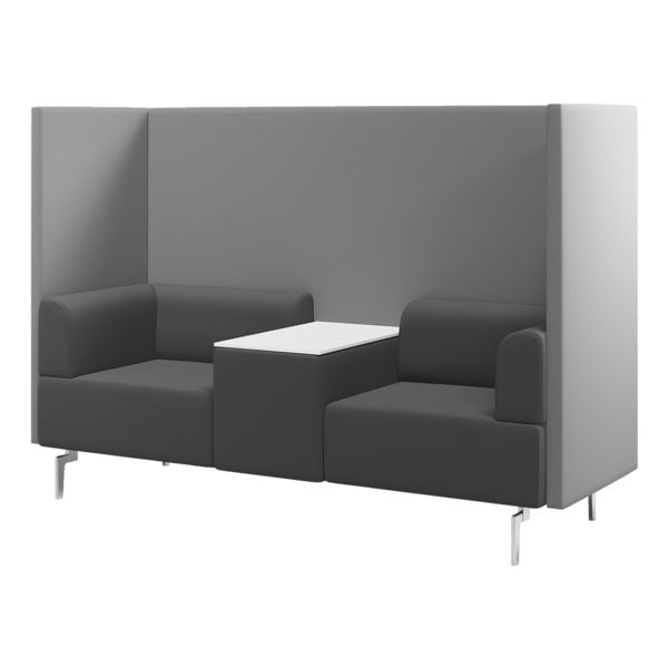 Rocada Discussiehoekje met dubbele zitplaats en tafel