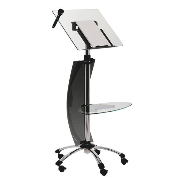 Rocada Staand bureau van glas