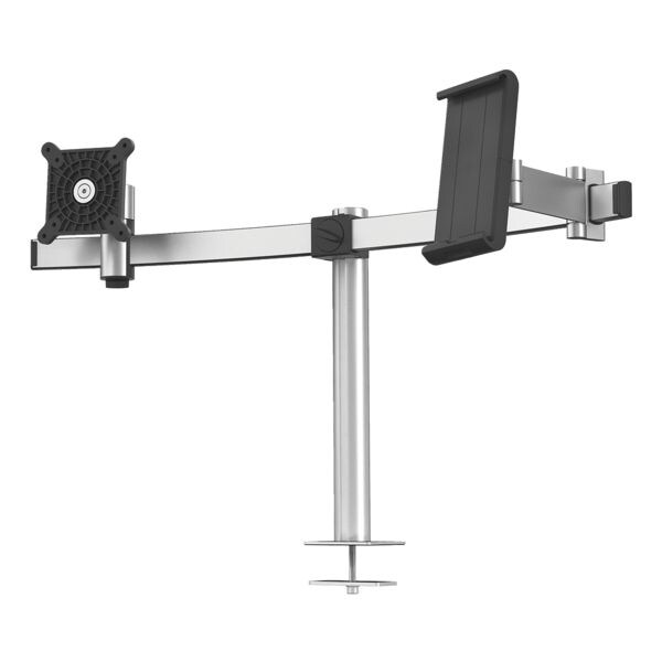 Durable Monitorhouder met tafeldoorvoer voor 1 monitor en 1 tablet