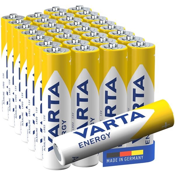 Varta Pak met 30 batterijen Energy Micro / AAA / LR03