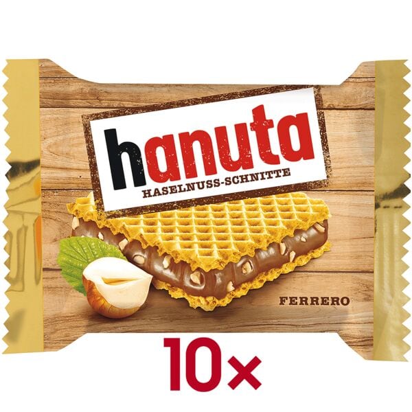 Hanuta Pak met 10x Hanuta