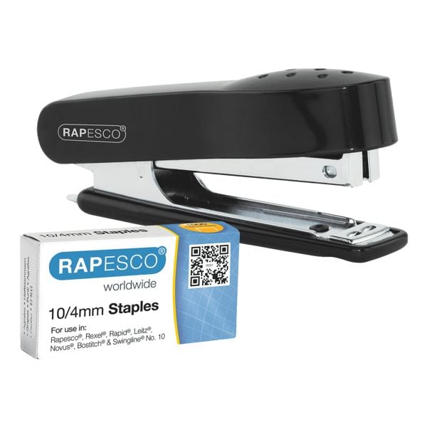 Tacker / nietmachine RAPESCO No. 10 mini 12 bladen incl. Nietjes 10/4 1000 stuks