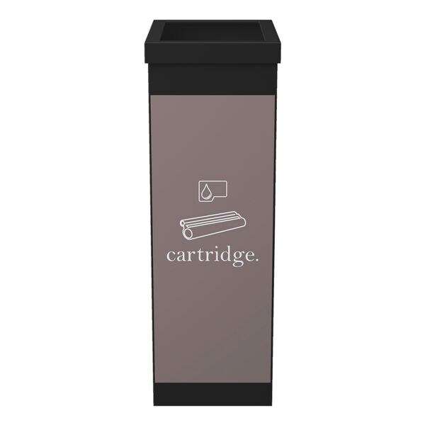 Paperflow Afvalbak zwart 60 l - voor printerpatronen