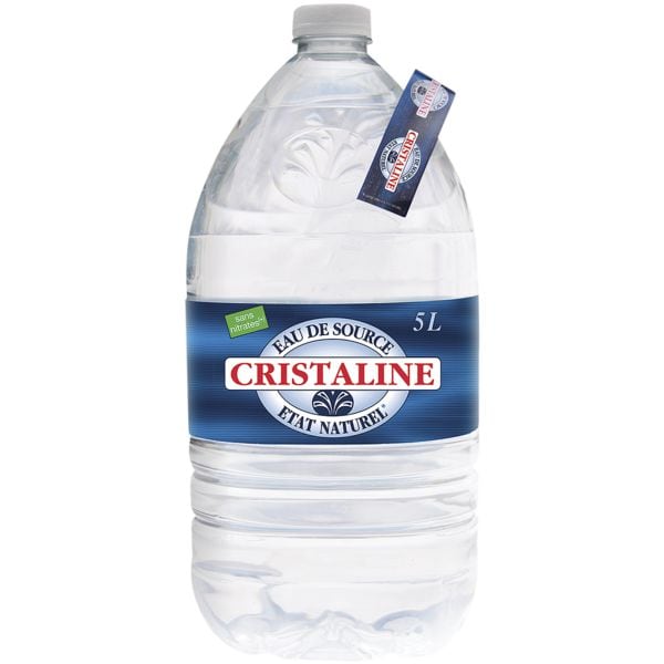 CRISTALINE Mineraalwater zonder koolzuur Cristaline 2x 5 Liter