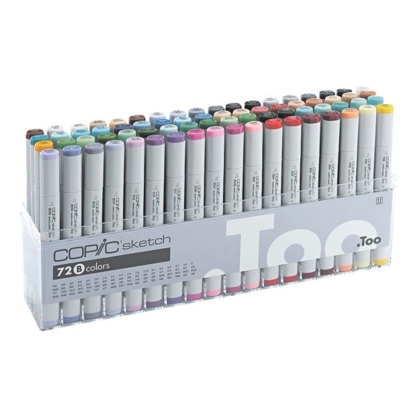 COPIC� Sketch Set van 72 COPIC&reg; Sketch B lay-out-markers